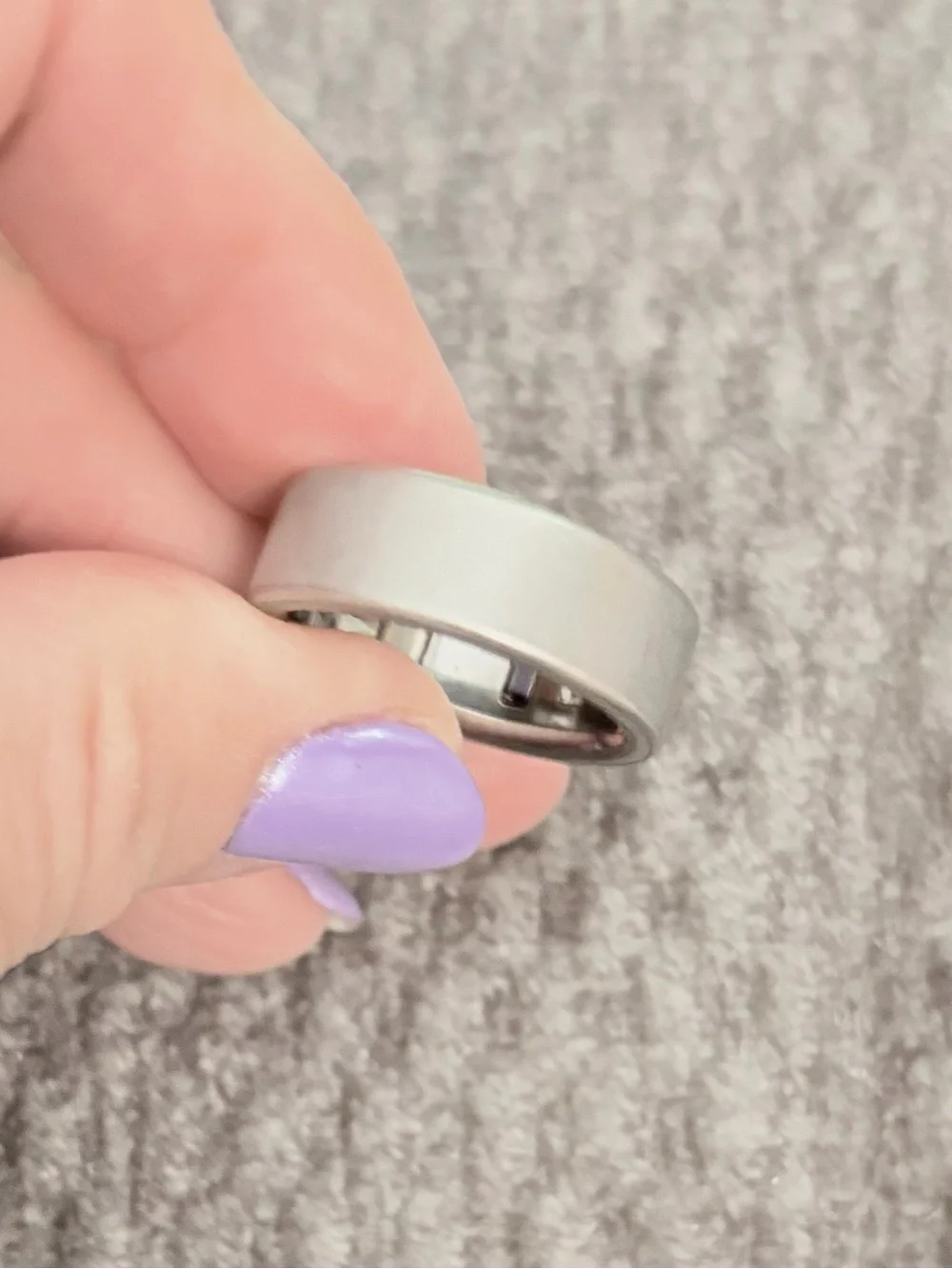 Oura Ring - Gen 4 - Brushed silver - size 9
